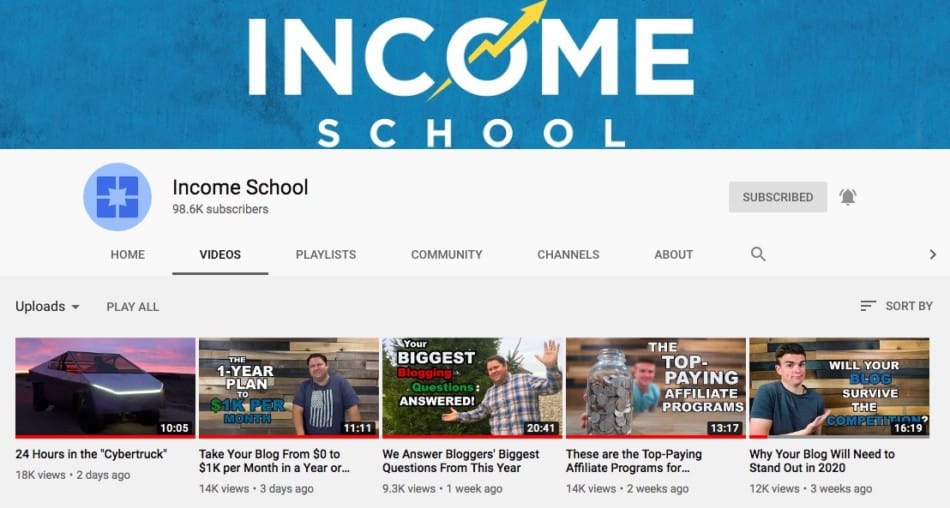 income school youtube video